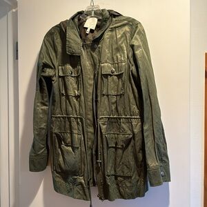 Joie green cargo fall jacket